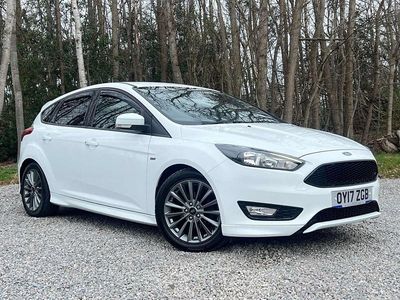 Used Ford Focus ST-Line 140 HP (102 kW) 2018 White Hatchback