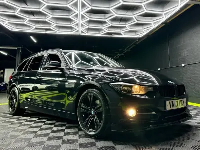 Usado BMW 316 Sport Line 2013 Negro Familiar