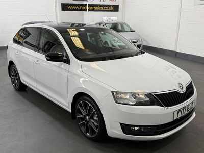 Used Skoda Rapid Sport 110 HP (80 kW) 2017 White Hatchback