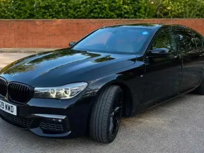 Used BMW 740L M Sport 2019 Black Sedan