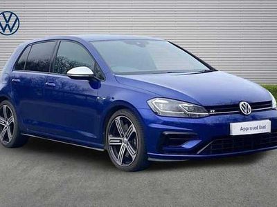 Used VW Golf VII R 300 HP (220 kW) 2019 Blue Hatchback