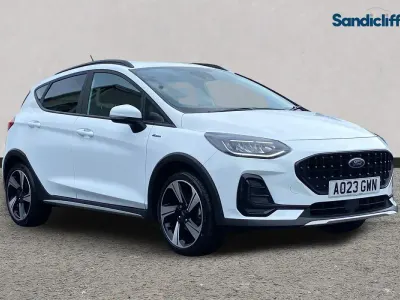 Used Ford Fiesta Active 125 HP (91 kW) 2022 White Hatchback