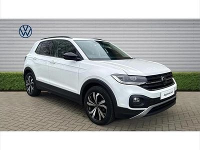 Used VW T-Cross Black Edition 110 HP (80 kW) 2023 White SUV