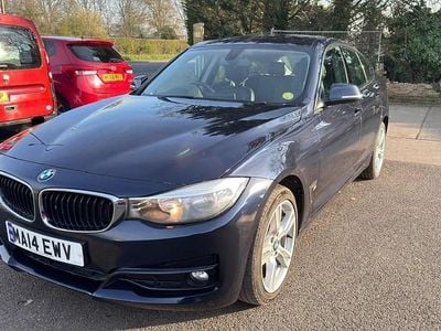 Begagnad BMW 320 2014 Blå Halvkombi