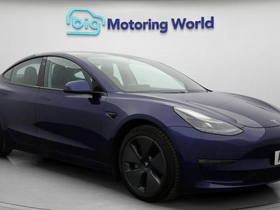 Used Tesla Model 3 Long Range AWD 366 kW (498 HP) 2022 Blue Sedan