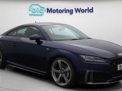 Blue Used 2021 Audi TT S-Line Coupe | £20,895 (Good price)