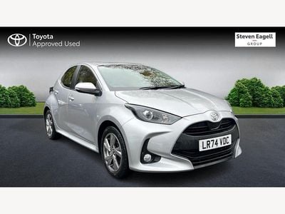 Used Toyota Yaris Hybrid 2024 Silver Hatchback
