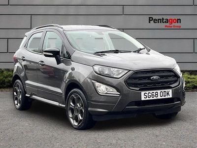 Grey Used 2018 Ford Ecosport ST-Line SUV | £7,495 (Fair price)