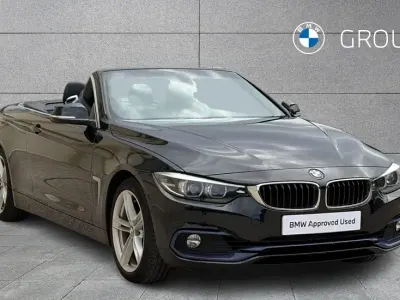 Used BMW 420 Sport Line 181 HP (133 kW) 2017 Black Cabriolet