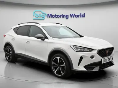 Used Cupra Formentor 204 HP (150 kW) 2021 White SUV