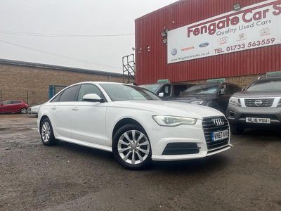 Usado Audi A6 Design 190 CV (139 kW) 2017 Blanco Berlina