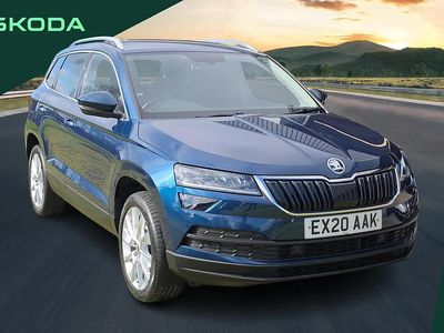 Used Skoda Karoq SE L 147 HP (108 kW) 2020 Blue SUV