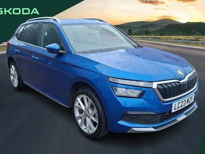 Used Skoda Kamiq SE L Executive 115 HP (84 kW) 2023 Blue SUV