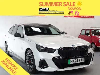 Used BMW i5 M Sport 11 kW (15 HP) 2024 White Estate