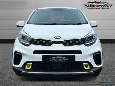 Used Kia Picanto X-Line 83 HP (61 kW) 2018 White Hatchback