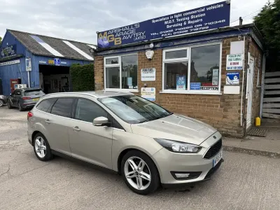 Used Ford Focus Zetec 115 HP (84 kW) 2015 Silver Estate