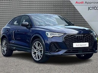 Used Audi Q3 Black Edition 150 HP (110 kW) 2025 Blue SUV