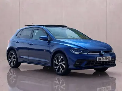 Used VW Polo R-line 2024 Blue Hatchback