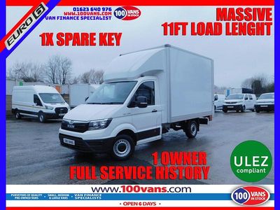 Used MAN TGE 180 HP (132 kW) 2021 White Van