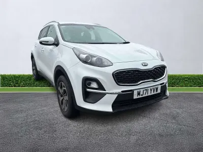 Used Kia Sportage 130 HP (95 kW) 2021 White SUV