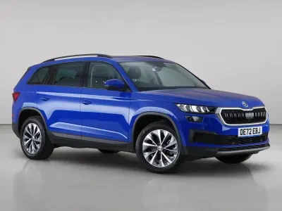 Used Skoda Kodiaq SE Drive 150 HP (110 kW) 2022 Blue SUV