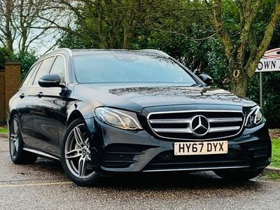 Black Used 2017 Mercedes E220 AMG line Estate | £12,490 (Good price)