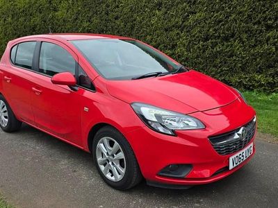 Used Vauxhall Corsa Design Edition 70 HP (51 kW) 2015 Red Hatchback