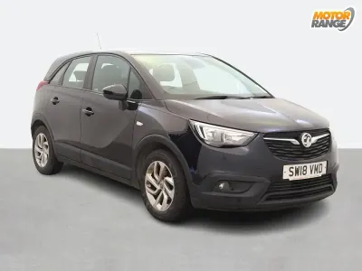 Used Vauxhall Crossland X 81 HP (59 kW) 2018 Blue SUV