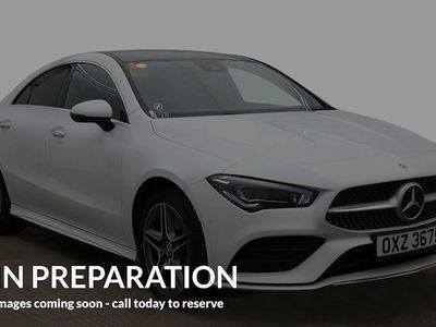 Used Mercedes CLA250e AMG Line Premium Plus 218 HP (160 kW) 2021 White Sedan