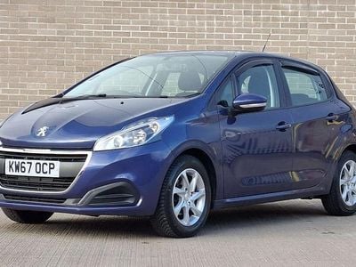 Used Peugeot 208 Active 82 HP (60 kW) 2018 Blue Hatchback