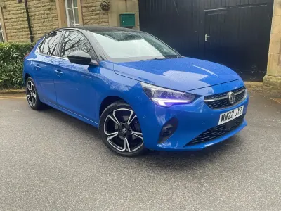 Used Vauxhall Corsa Edition 102 HP (75 kW) 2022 Blue Hatchback