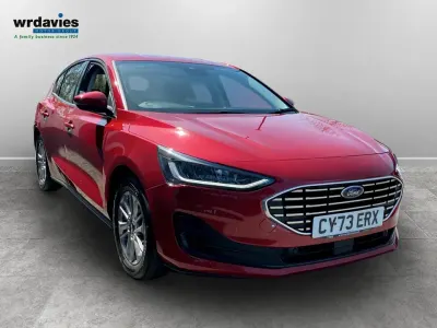 Used Ford Focus Titanium 2023 Fantastic red Hatchback