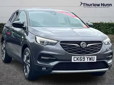 Used Vauxhall Grandland X Sport 131 HP (96 kW) 2019 Grey SUV