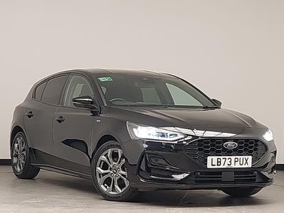 Black Used 2023 Ford Focus ST-Line Hatchback | £14,998 (Fair price)