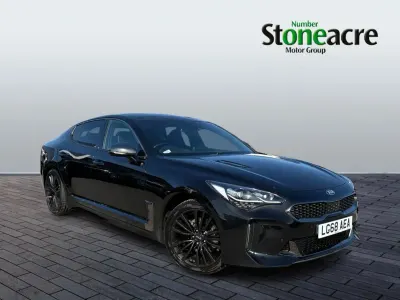 Used Kia Stinger GT-Line S 200 HP (147 kW) 2018 Black Hatchback