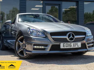 Used Mercedes SLK250 AMG 204 HP (150 kW) 2016 Grey Cabriolet