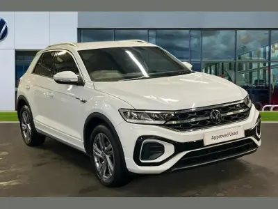 Used VW T-Roc R-line 150 HP (110 kW) 2024 White SUV