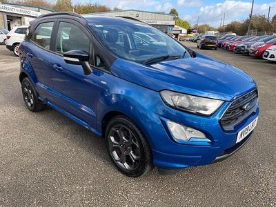 Used Ford Ecosport ST-Line 125 HP (91 kW) 2019 Blue SUV
