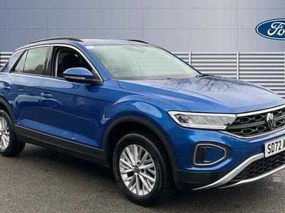 Used VW T-Roc Life 150 HP (110 kW) 2022 Blue SUV