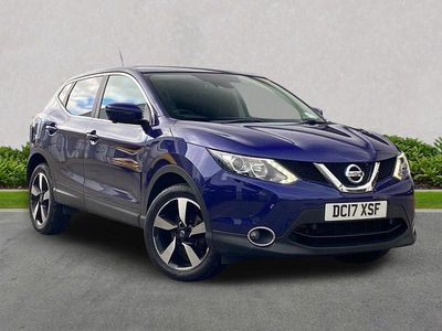 Used Nissan Qashqai N-Connecta 115 HP (84 kW) 2017 Blue SUV