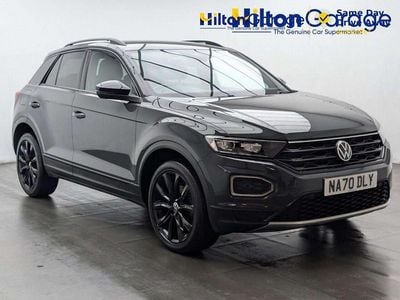 Used VW T-Roc Black Edition 116 HP (85 kW) 2020 Grey SUV