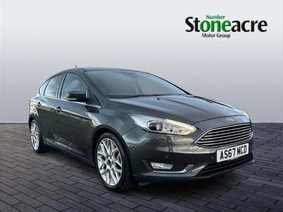 Grey Used 2017 Ford Focus Titanium X Hatchback | £9,995 (Fair price)