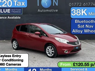 Używany Nissan Note Tekna 90 KM (66 kW) 2014 Hatchback