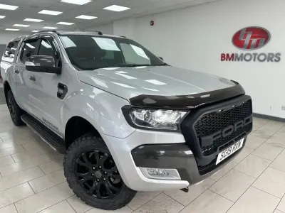 Używany Ford Ranger Wildtrack 2019 Srebrny Pickup