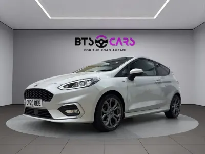 Used Ford Fiesta ST-Line 100 HP (73 kW) 2020 Silver Hatchback