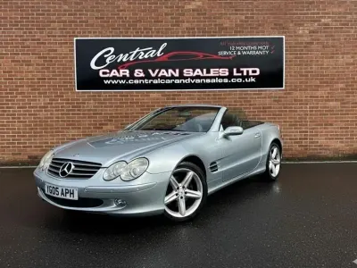 Used Mercedes SL350 2005 Silver Cabriolet