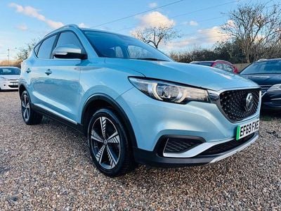 Used MG ZS Exclusive 105 kW (143 HP) 2020 Blue SUV