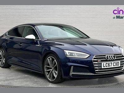 Used Audi S5 Design 348 HP (255 kW) 2017 Blue Hatchback