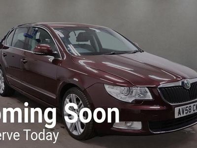 Maroon Used 2008 Skoda Superb Elegance Hatchback | £2,749 (Good price)