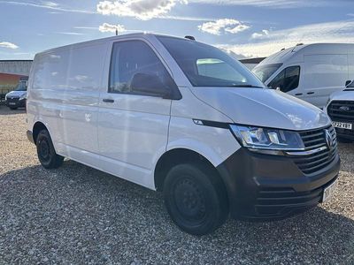 Begagnad VW Transporter Startline 2022 Vit Van